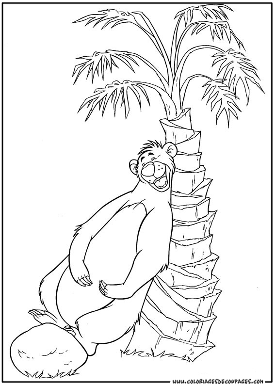 Dibujo para colorear: The Jungle Book (Películas de animación) #130192 - Dibujos para Colorear e Imprimir Gratis