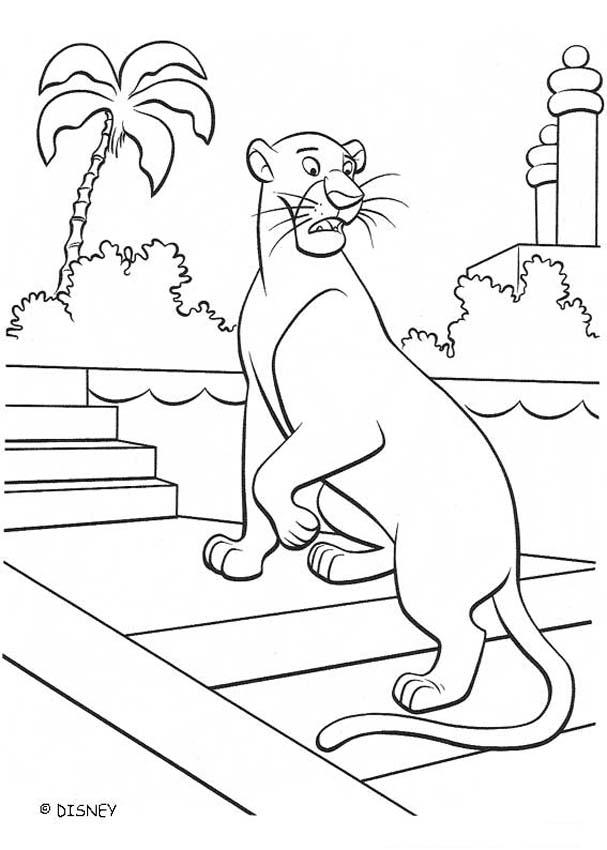 Dibujo para colorear: The Jungle Book (Películas de animación) #130254 - Dibujos para Colorear e Imprimir Gratis