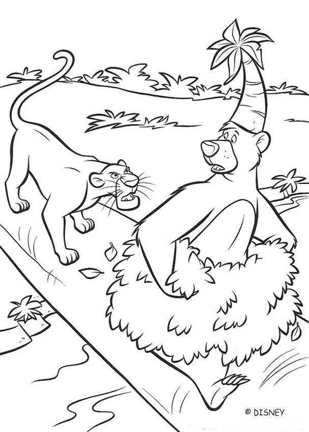 Dibujo para colorear: The Jungle Book (Películas de animación) #130262 - Dibujos para Colorear e Imprimir Gratis