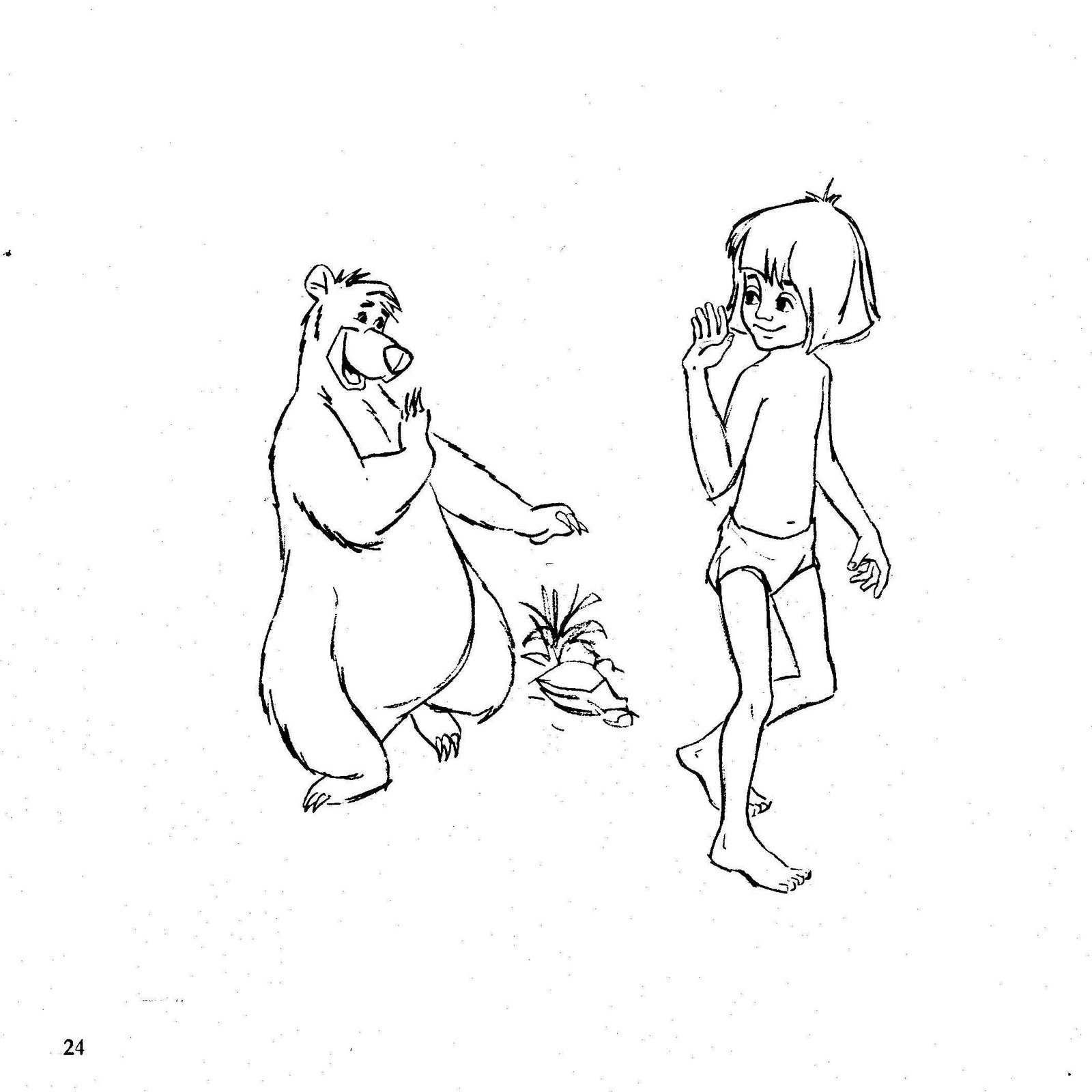 Dibujo para colorear: The Jungle Book (Películas de animación) #130264 - Dibujos para Colorear e Imprimir Gratis