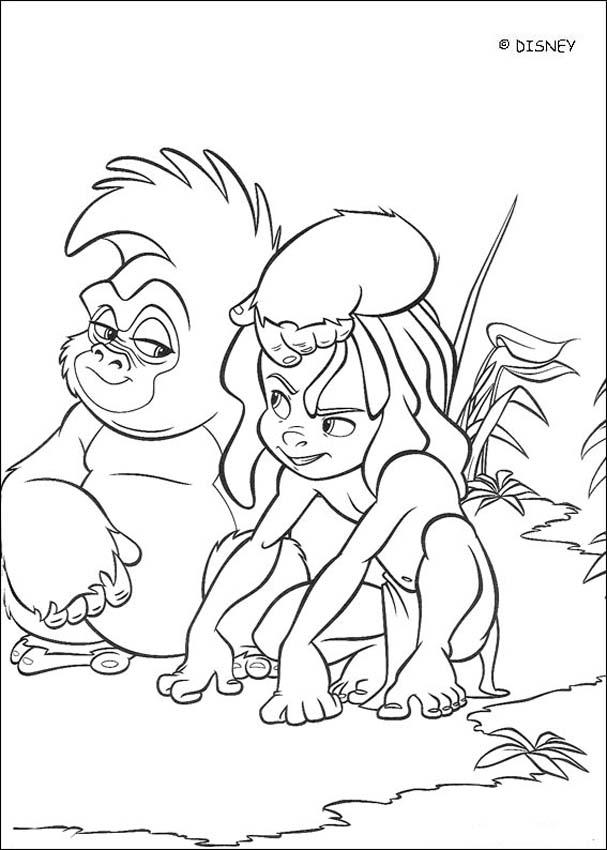 Dibujo para colorear: The Jungle Book (Películas de animación) #130276 - Dibujos para Colorear e Imprimir Gratis