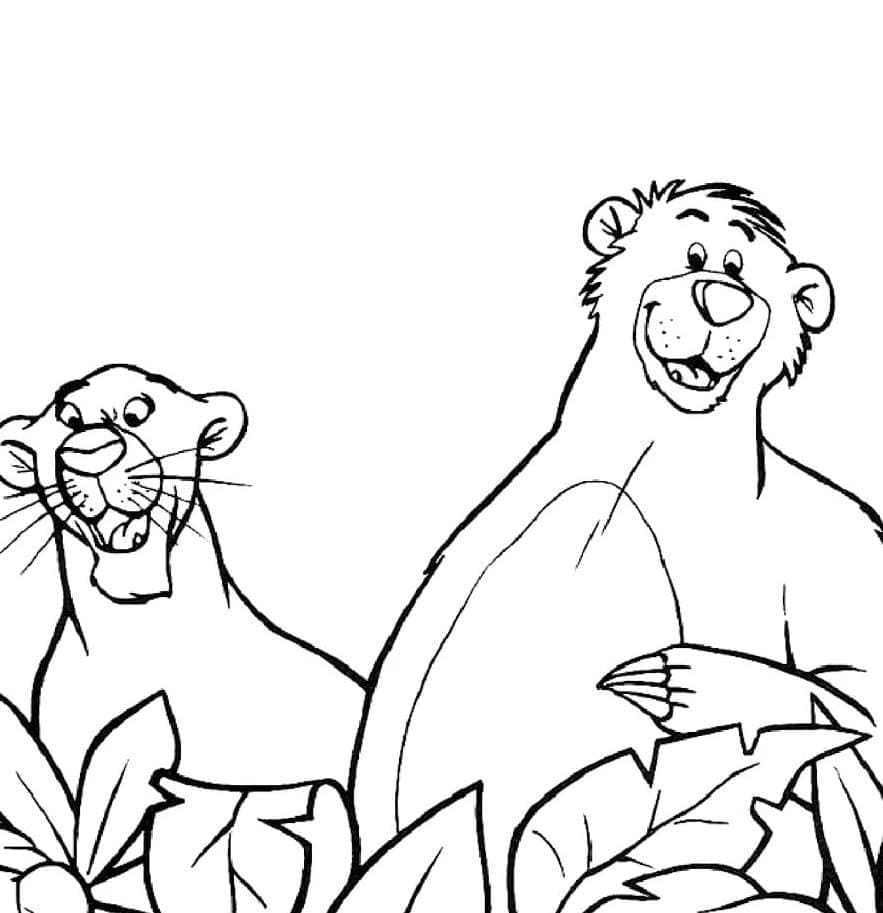 Dibujo gratuito The Jungle Book #202957 de la coleccion Películas de Animación para imprimir