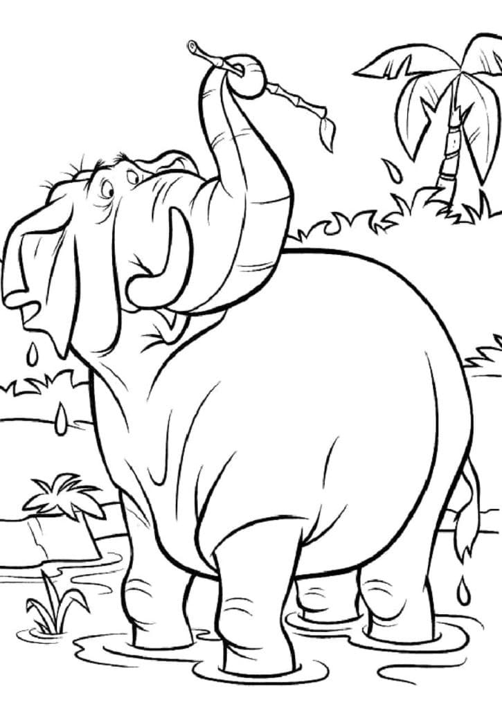 Dibujo gratuito The Jungle Book #202967 de la coleccion Películas de Animación para imprimir