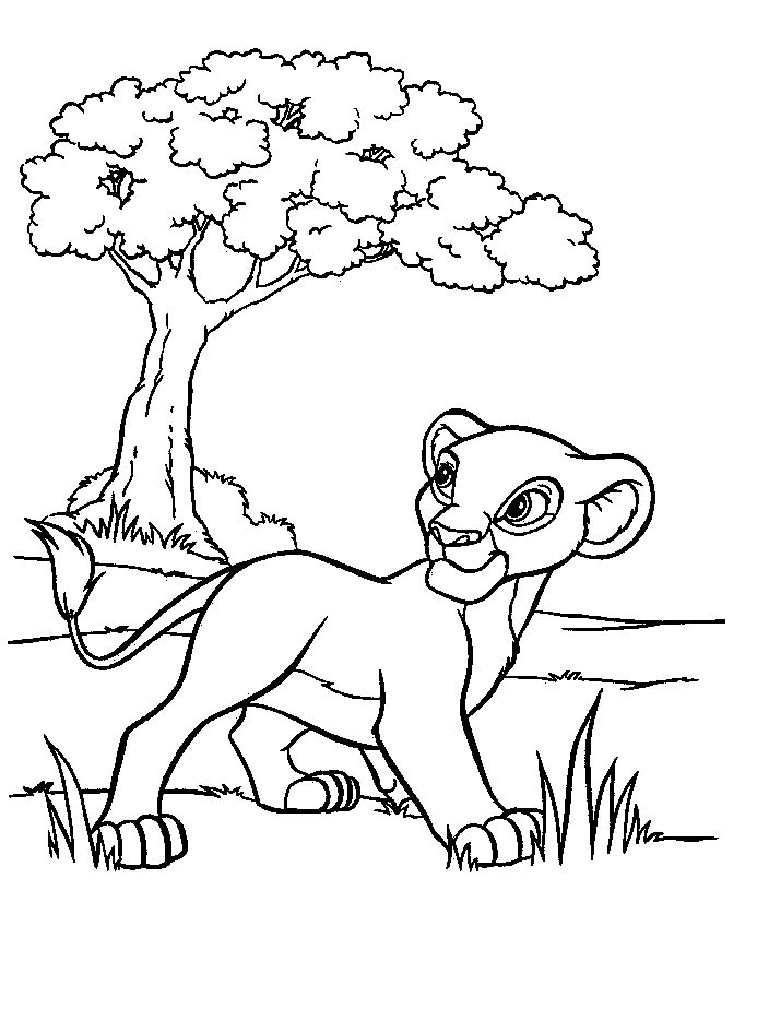 Dibujo para colorear: The Lion King (Películas de animación) #73621 - Dibujos para Colorear e Imprimir Gratis