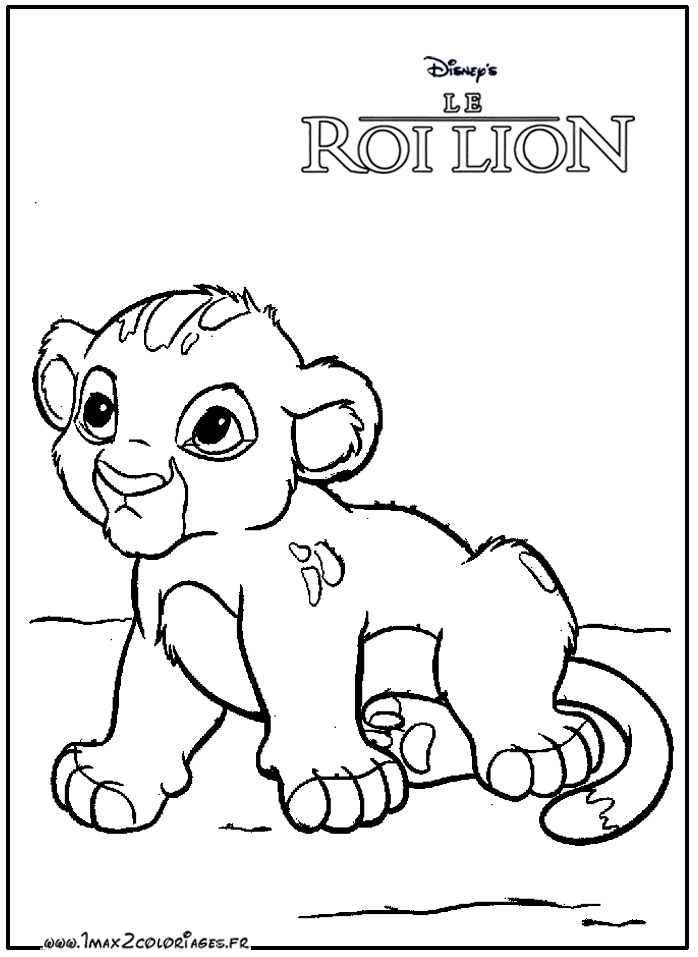 Dibujo para colorear: The Lion King (Películas de animación) #73648 - Dibujos para Colorear e Imprimir Gratis