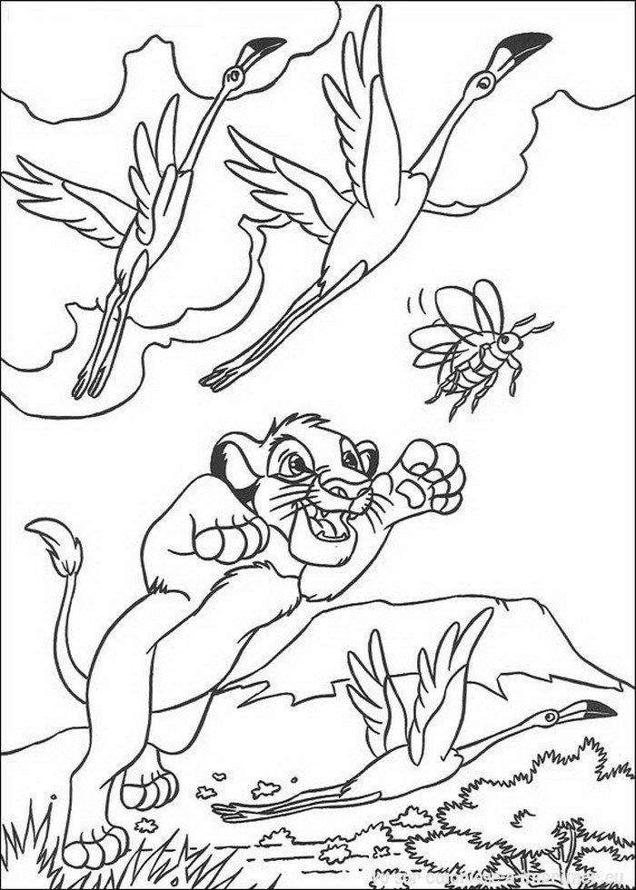 Dibujo para colorear: The Lion King (Películas de animación) #73657 - Dibujos para Colorear e Imprimir Gratis