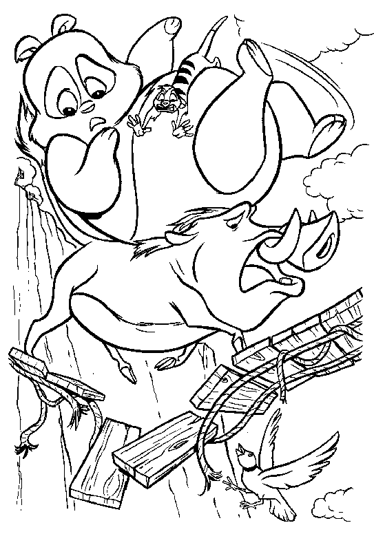 Dibujo para colorear: The Lion King (Películas de animación) #73663 - Dibujos para Colorear e Imprimir Gratis