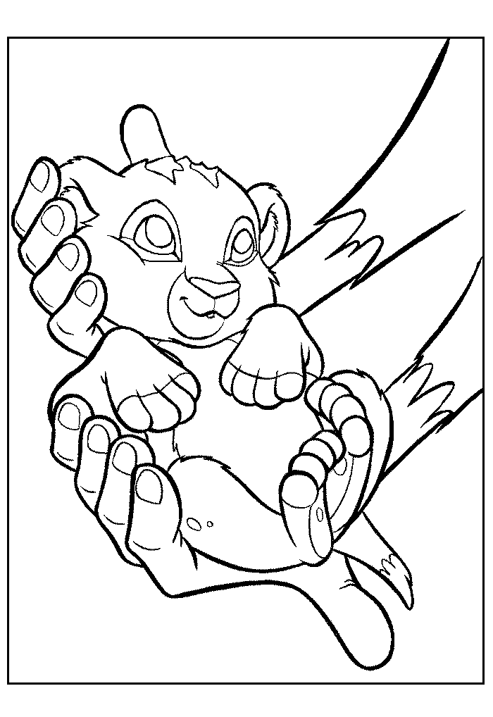 Dibujo para colorear: The Lion King (Películas de animación) #73680 - Dibujos para Colorear e Imprimir Gratis