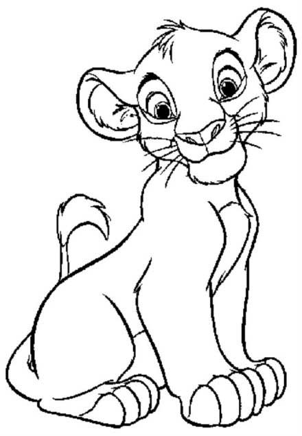 Dibujo para colorear: The Lion King (Películas de animación) #73692 - Dibujos para Colorear e Imprimir Gratis