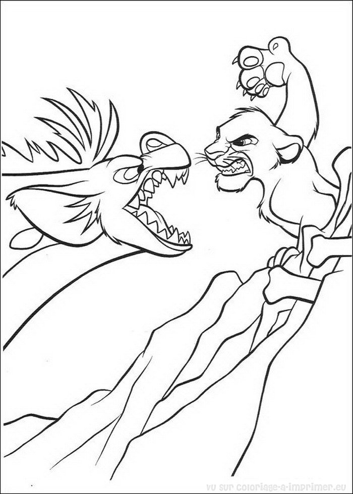 Dibujo para colorear: The Lion King (Películas de animación) #73702 - Dibujos para Colorear e Imprimir Gratis