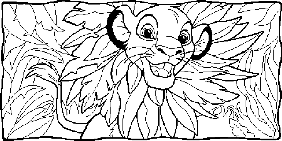 Dibujo para colorear: The Lion King (Películas de animación) #73704 - Dibujos para Colorear e Imprimir Gratis