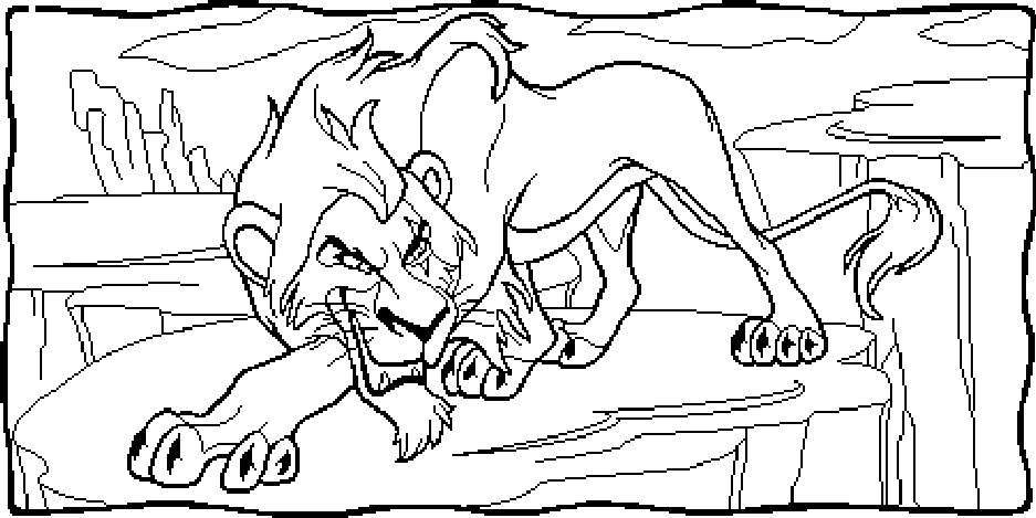Dibujo para colorear: The Lion King (Películas de animación) #73714 - Dibujos para Colorear e Imprimir Gratis