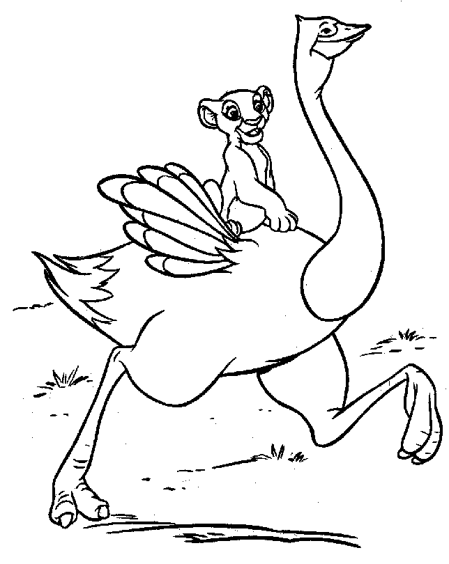 Dibujo para colorear: The Lion King (Películas de animación) #73736 - Dibujos para Colorear e Imprimir Gratis