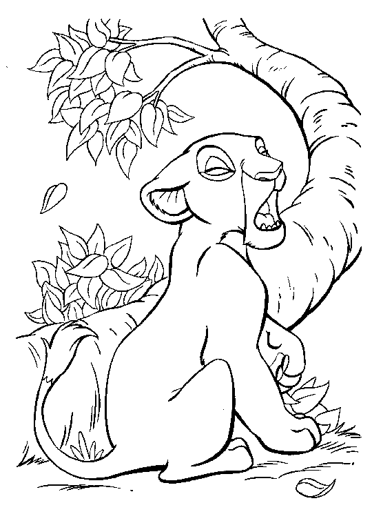 Dibujo para colorear: The Lion King (Películas de animación) #73738 - Dibujos para Colorear e Imprimir Gratis