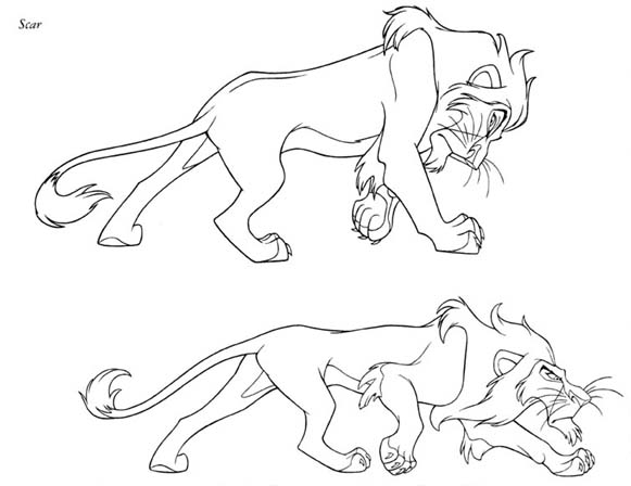 Dibujo para colorear: The Lion King (Películas de animación) #73739 - Dibujos para Colorear e Imprimir Gratis