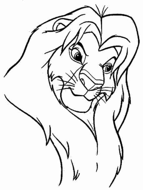 Dibujo para colorear: The Lion King (Películas de animación) #73741 - Dibujos para Colorear e Imprimir Gratis