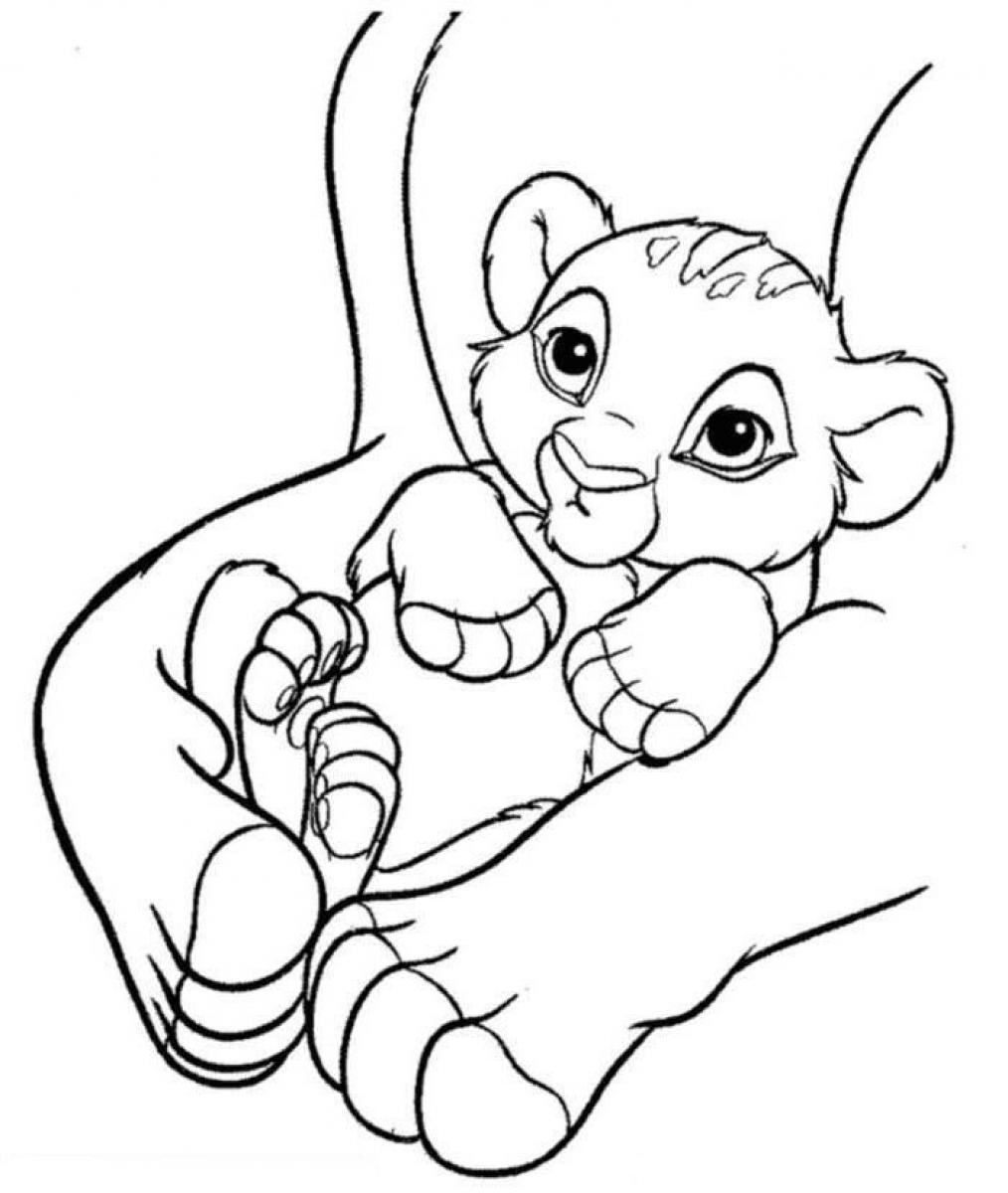 Dibujo para colorear: The Lion King (Películas de animación) #73815 - Dibujos para Colorear e Imprimir Gratis