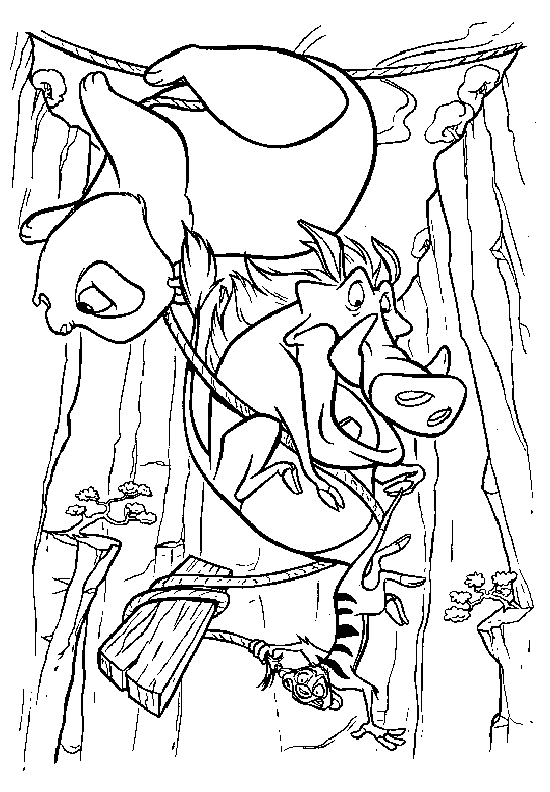 Dibujo para colorear: The Lion King (Películas de animación) #73835 - Dibujos para Colorear e Imprimir Gratis