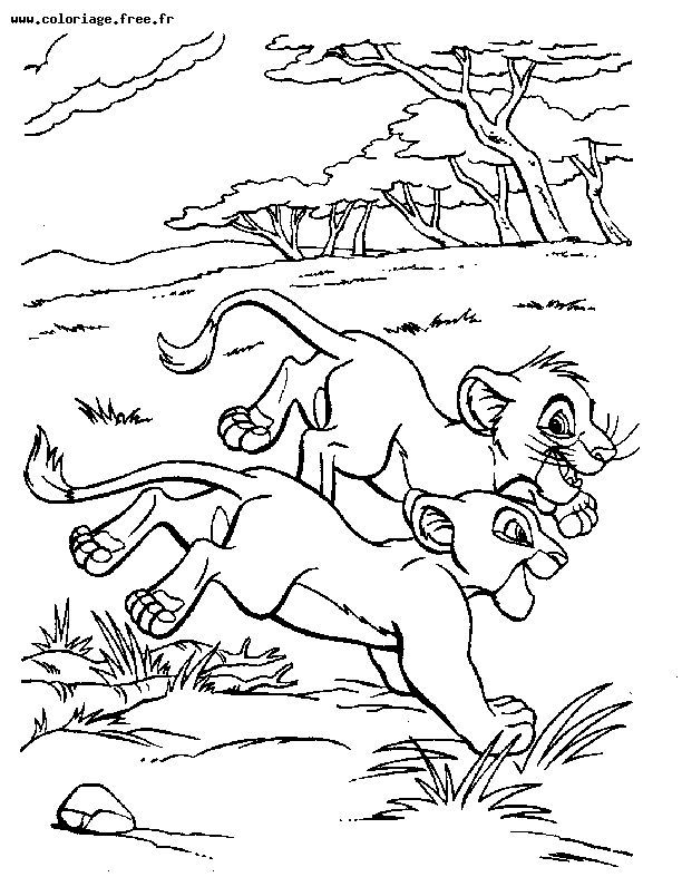 Dibujo para colorear: The Lion King (Películas de animación) #73875 - Dibujos para Colorear e Imprimir Gratis