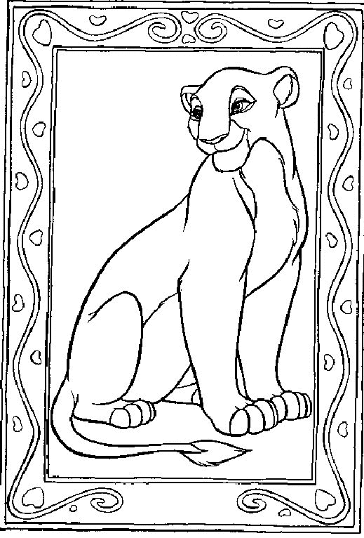 Dibujo para colorear: The Lion King (Películas de animación) #73912 - Dibujos para Colorear e Imprimir Gratis