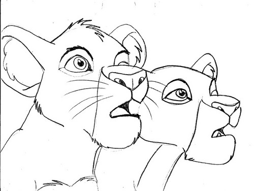 Dibujo para colorear: The Lion King (Películas de animación) #74010 - Dibujos para Colorear e Imprimir Gratis