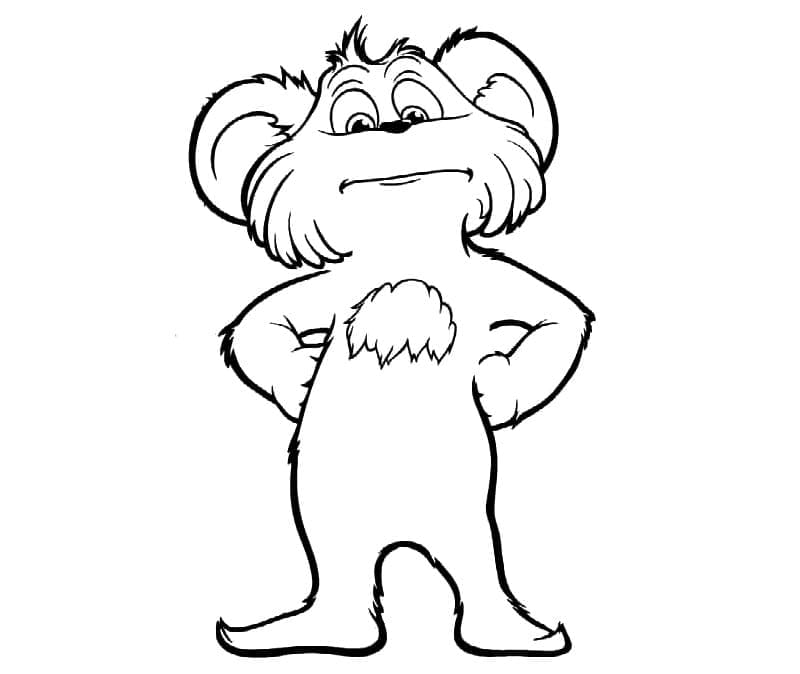 Dibujo gratuito The Lorax #203498 de la coleccion Películas de Animación para imprimir