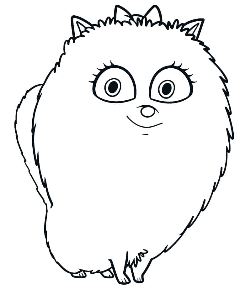 Dibujo gratuito The Secret Life of Pets #206627 de la coleccion Películas de Animación para imprimir