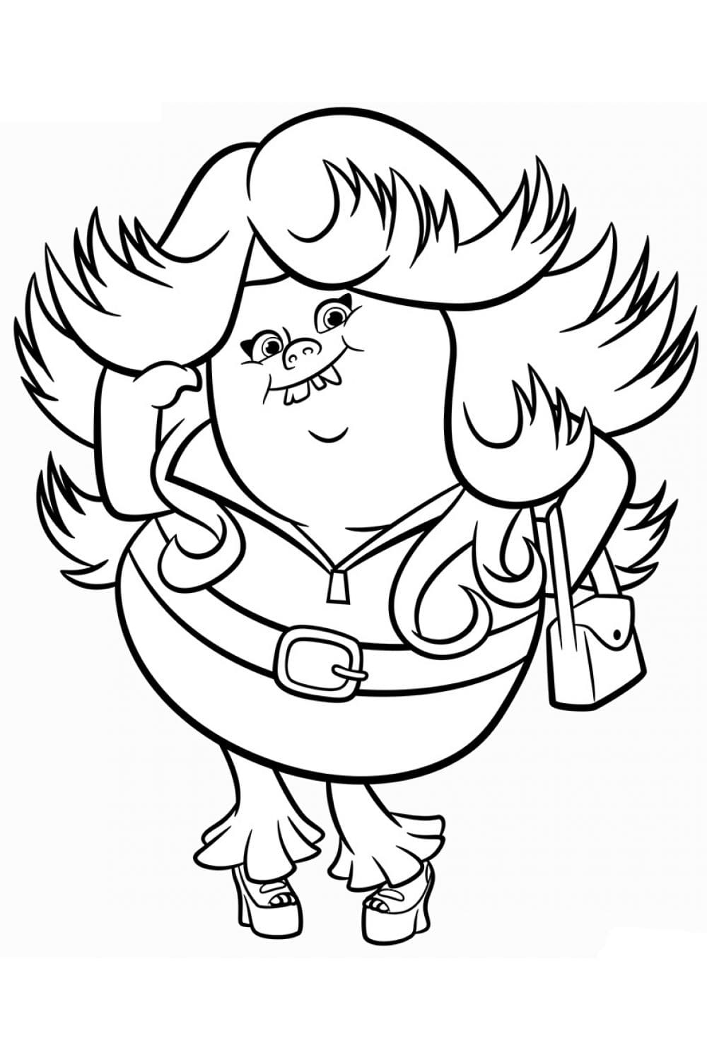 Dibujo gratuito The Trolls #191485 de la coleccion Películas de Animación para imprimir