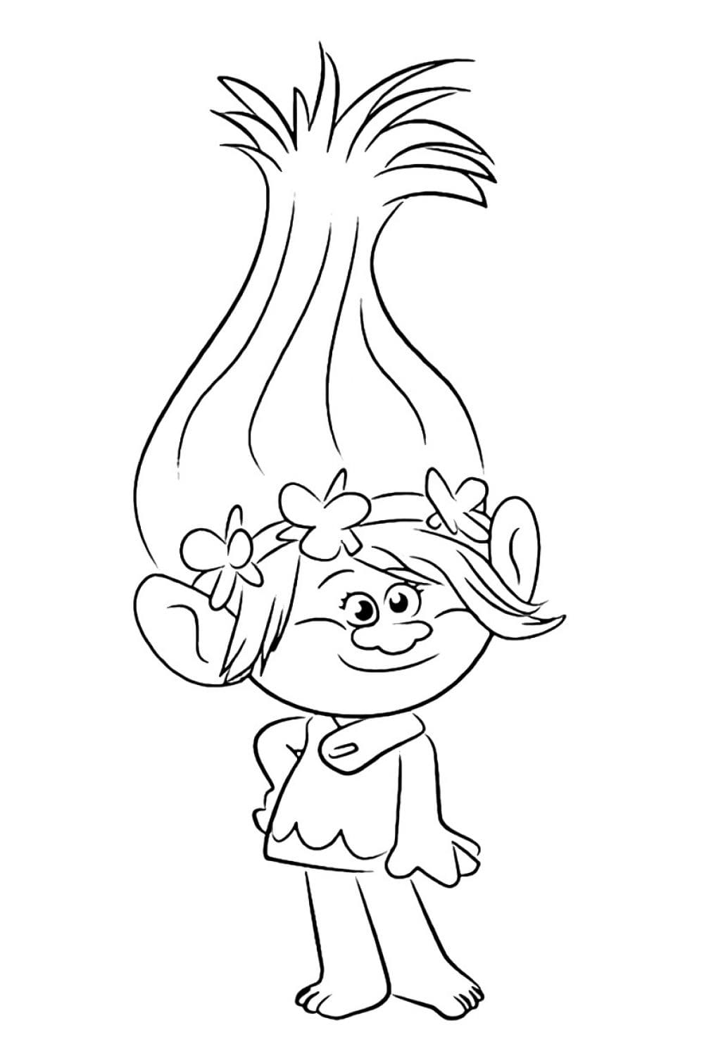 Dibujo gratuito The Trolls #191502 de la coleccion Películas de Animación para imprimir