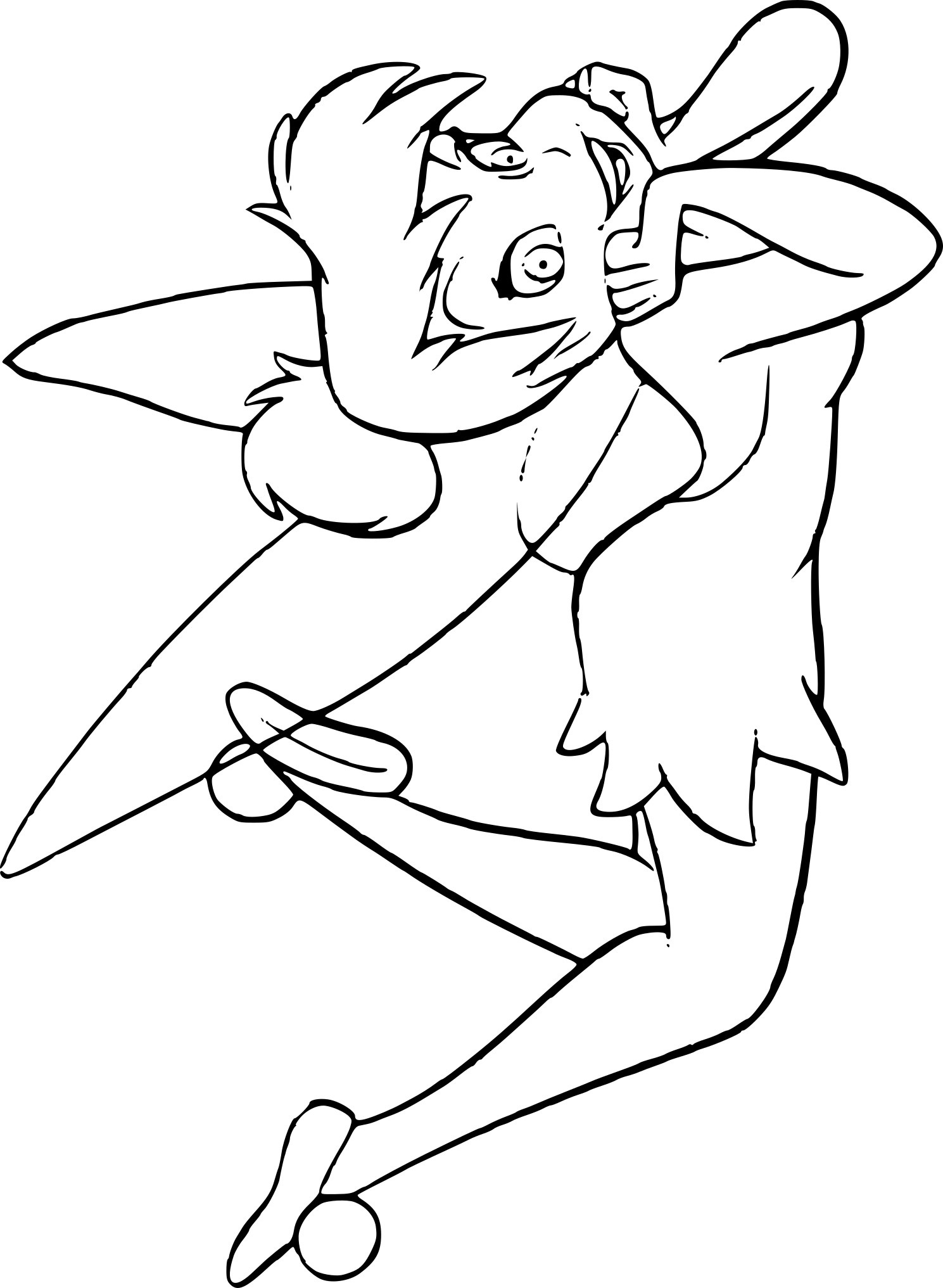 Dibujo para colorear: Tinker Bell (Películas de animación) #170504 - Dibujos para Colorear e Imprimir Gratis