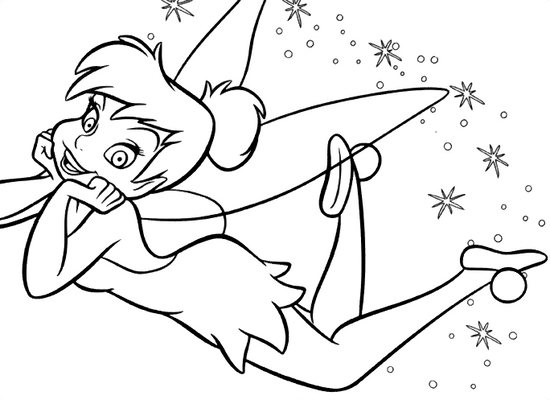 Dibujo para colorear: Tinker Bell (Películas de animación) #170513 - Dibujos para Colorear e Imprimir Gratis
