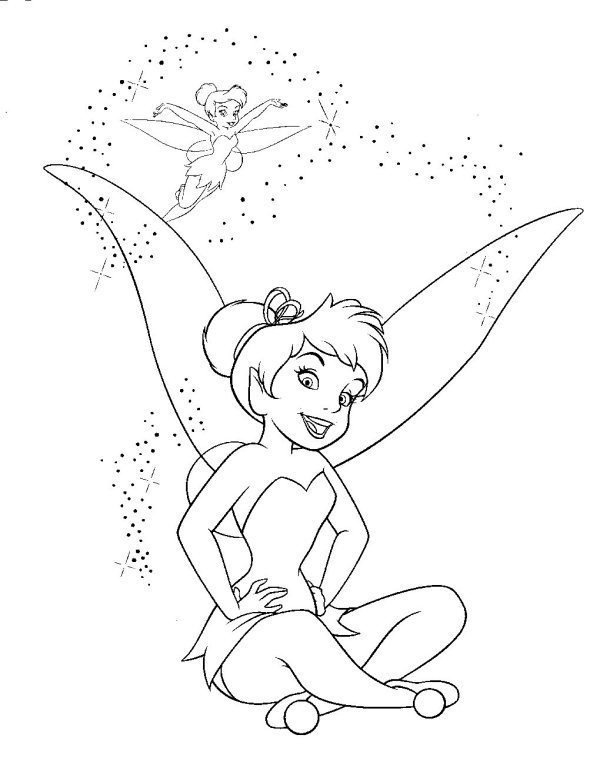 Dibujo para colorear: Tinker Bell (Películas de animación) #170521 - Dibujos para Colorear e Imprimir Gratis