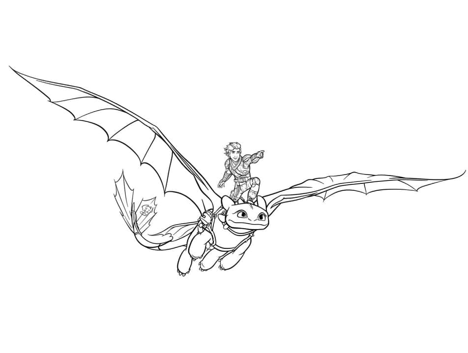 Dibujo gratuito Toothless #179855 de la coleccion Películas de Animación para imprimir