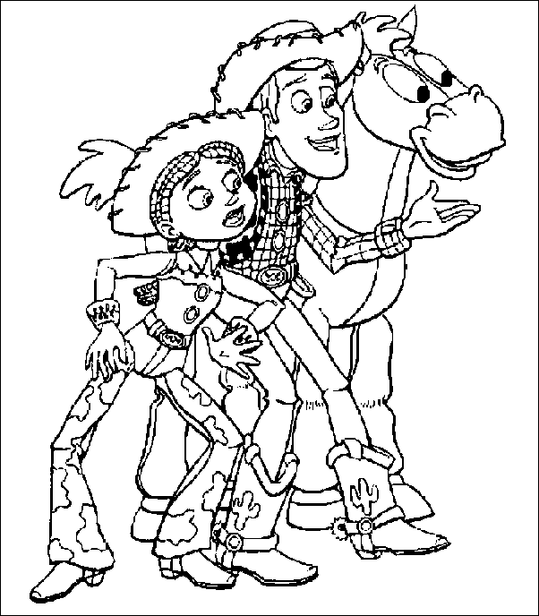 Dibujo para colorear: Toy Story (Películas de animación) #72325 - Dibujos para Colorear e Imprimir Gratis