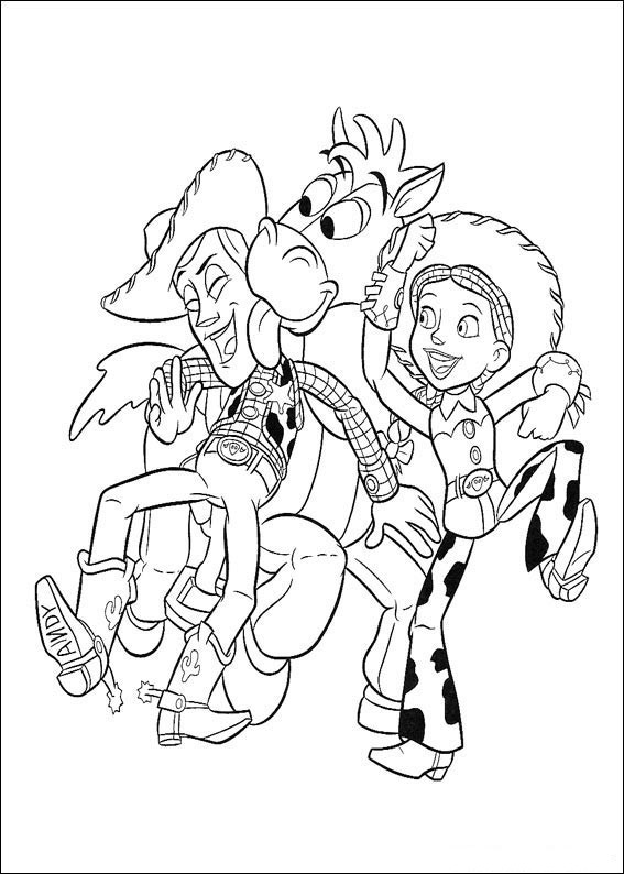 Dibujo para colorear: Toy Story (Películas de animación) #72388 - Dibujos para Colorear e Imprimir Gratis