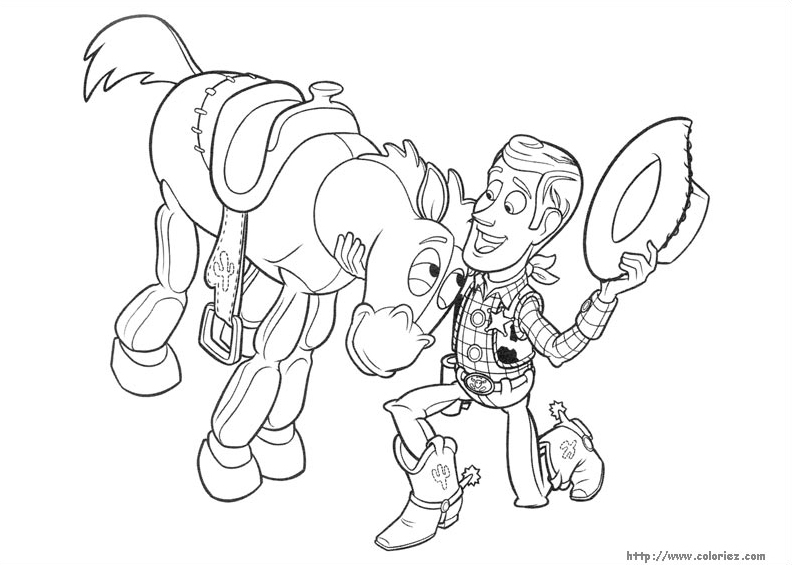 Dibujo para colorear: Toy Story (Películas de animación) #72430 - Dibujos para Colorear e Imprimir Gratis