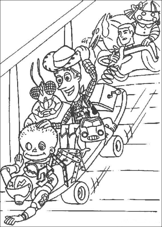 Dibujo para colorear: Toy Story (Películas de animación) #72447 - Dibujos para Colorear e Imprimir Gratis