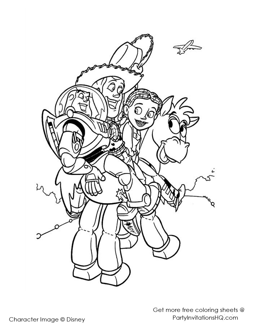 Dibujo para colorear: Toy Story (Películas de animación) #72456 - Dibujos para Colorear e Imprimir Gratis