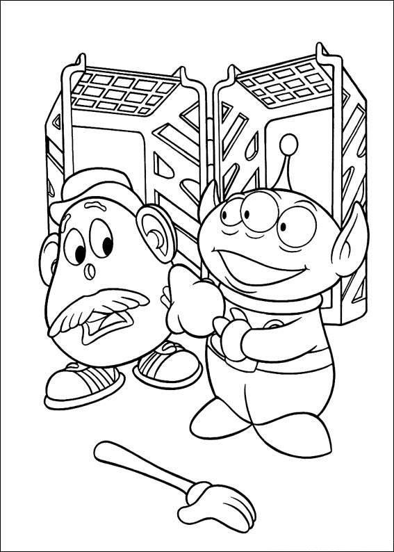 Dibujo para colorear: Toy Story (Películas de animación) #72463 - Dibujos para Colorear e Imprimir Gratis