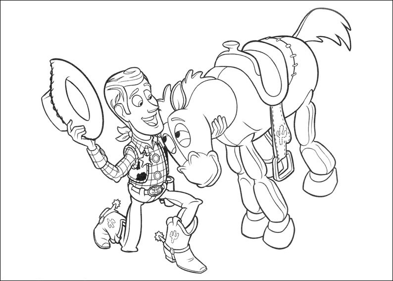 Dibujo para colorear: Toy Story (Películas de animación) #72591 - Dibujos para Colorear e Imprimir Gratis