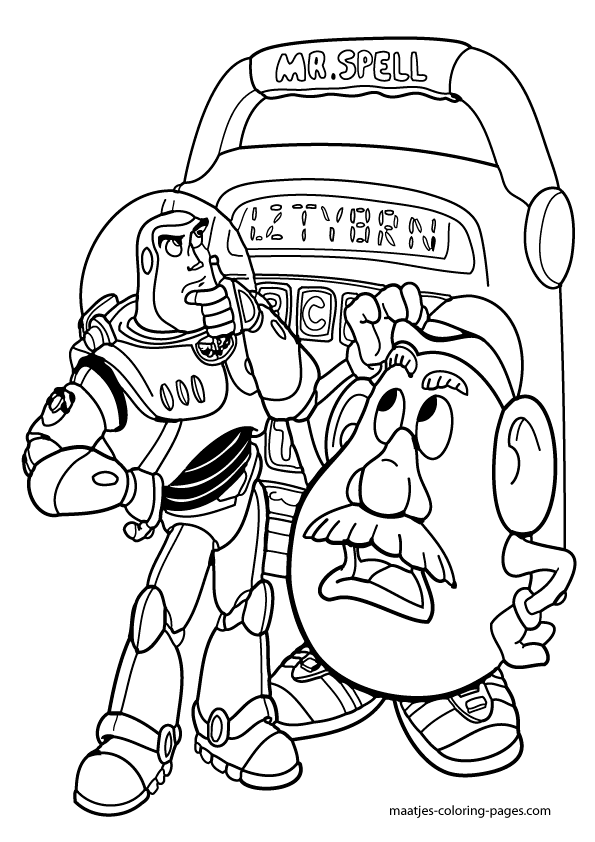 Dibujo para colorear: Toy Story (Películas de animación) #72598 - Dibujos para Colorear e Imprimir Gratis