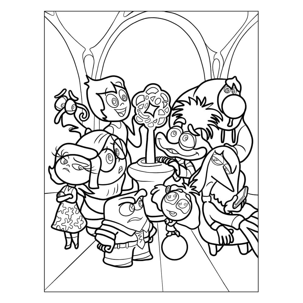 Dibujo gratuito Vice Versa #216425 de la coleccion Películas de Animación para imprimir