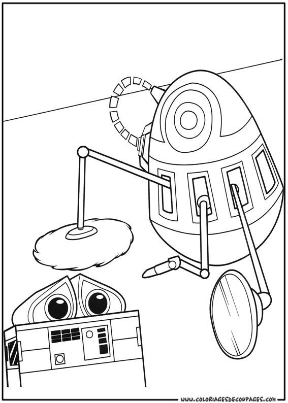 Dibujo para colorear: Wall-E (Películas de animación) #132044 - Dibujos para Colorear e Imprimir Gratis