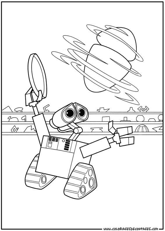 Dibujo para colorear: Wall-E (Películas de animación) #132086 - Dibujos para Colorear e Imprimir Gratis