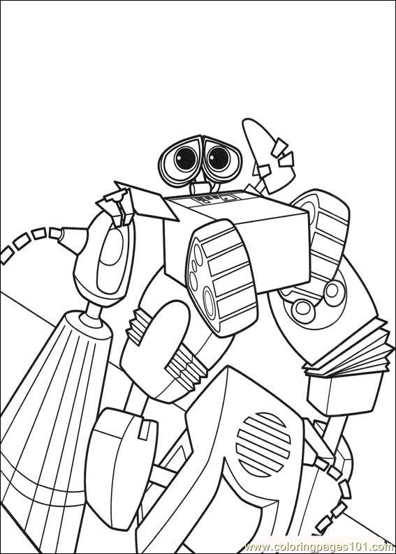 Dibujo para colorear: Wall-E (Películas de animación) #132111 - Dibujos para Colorear e Imprimir Gratis