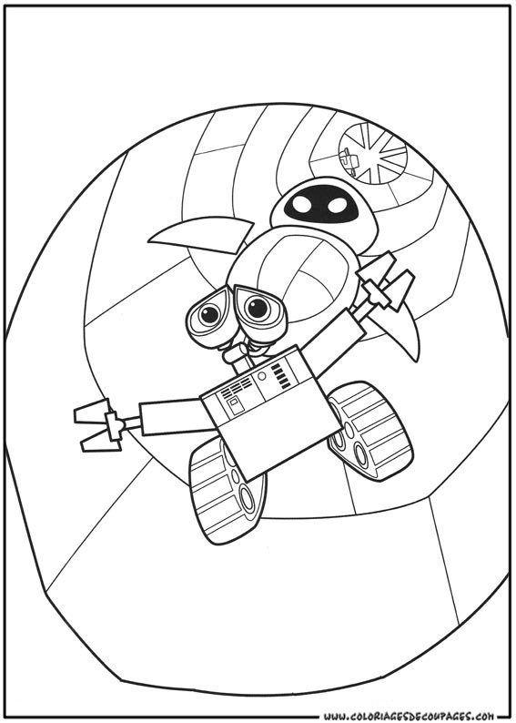 Dibujo para colorear: Wall-E (Películas de animación) #132117 - Dibujos para Colorear e Imprimir Gratis