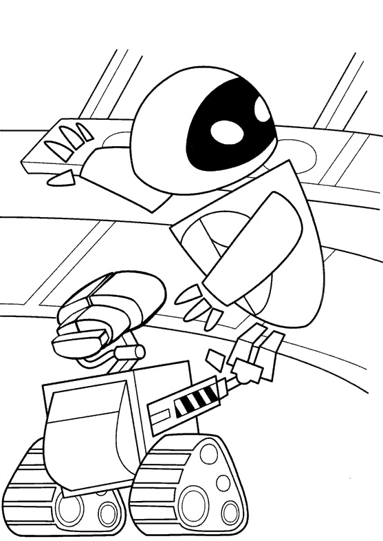 Dibujo para colorear: Wall-E (Películas de animación) #132133 - Dibujos para Colorear e Imprimir Gratis