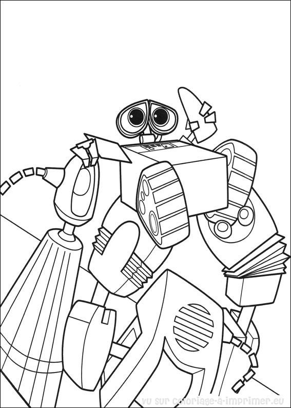 Dibujo para colorear: Wall-E (Películas de animación) #132184 - Dibujos para Colorear e Imprimir Gratis