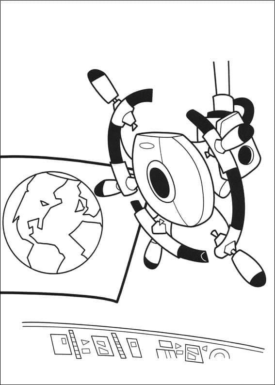 Dibujo gratuito WALL-E #206017 de la coleccion Películas de Animación para imprimir