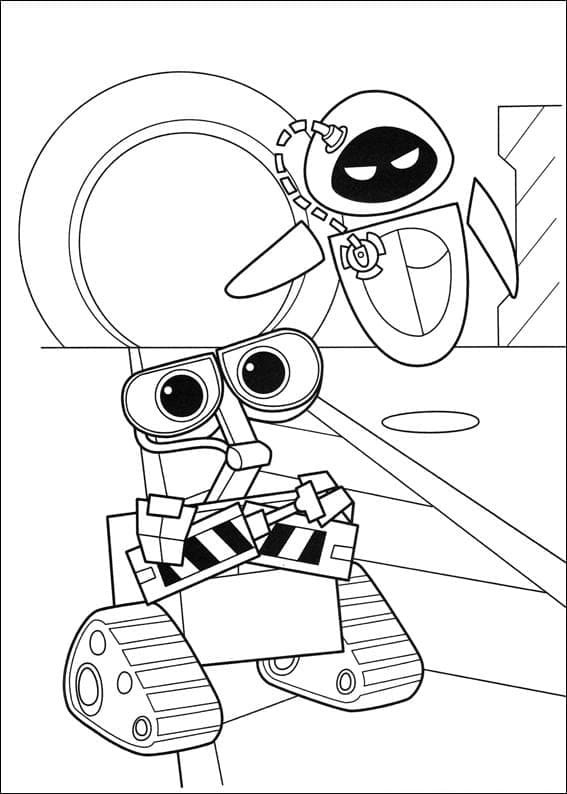 Dibujo gratuito WALL-E #206035 de la coleccion Películas de Animación para imprimir